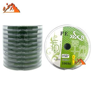 نخ ابریشمی 8 لایه PE به هم متصل طول 100 متر