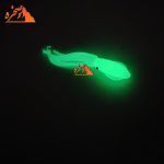 طعمه ژله ای هشت پا شب تاب سبز BENDAO طول 7 سانتیمتر