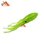 طعمه ژله ای هشت پا شب تاب سبز BENDAO طول 7 سانتیمتر