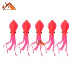 طعمه ژله ای هشت پا صورتی BENDAO طول 7 سانتیمتر