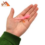 طعمه ژله ای هشت پا شب تاب صورتی BENDAO طول 7 سانتیمتر - تصویر 2