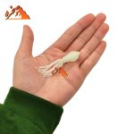 طعمه ژله ای هشت پا شب تاب سفید BENDAO طول 7 سانتیمتر - تصویر 2