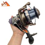 چرخ گیربکسی مدل CTS10000 با دسته و پایه و اسپول فلزی - تصویر 2