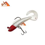 طعمه ماهی ژله ای دم داسی FTK  سفید سر قرمز