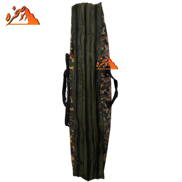 کیف ماهیگیری سه قلو طول 90 سانتیمتر - طرح استتار سبز - تصویر 2