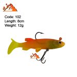 ماهی ژله ای نارنجی برند five stars کد 102