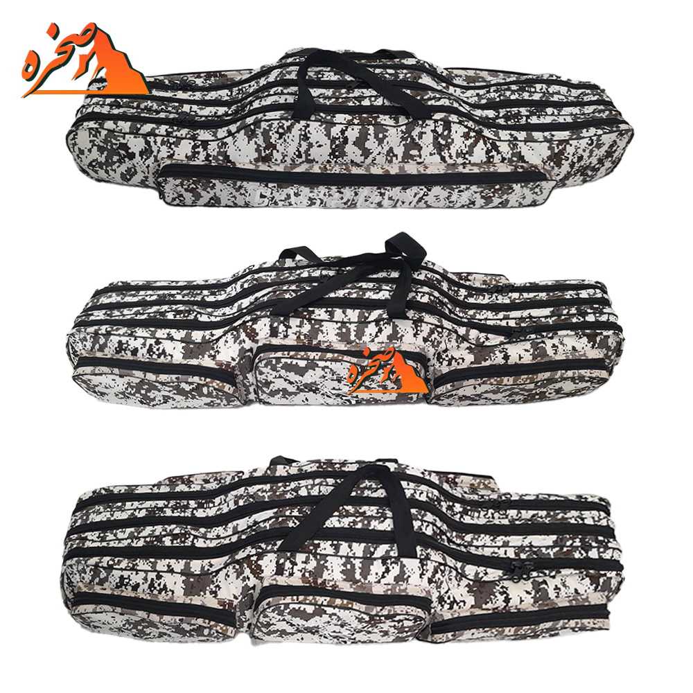Professional-camouflage-bag-s101 کیف ماهیگیری حرفه ای سه قلو طول 100 سانتیمتر طرح استتار