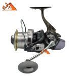 چرخ گیربکسی Qunhai LDG 10000 با دسته، پایه و اسپول فلزی - تصویر 2