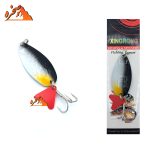 قاشقک ماهیگیری TinTai15 مشکی سفید وزن 15 گرم