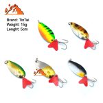 قاشقک ماهیگیری TinTai15 پرچمی وزن 15 گرم