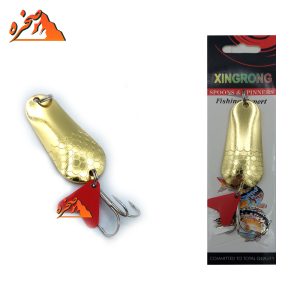 قاشقک ماهیگیری TinTai18 طلایی وزن 18 گرم