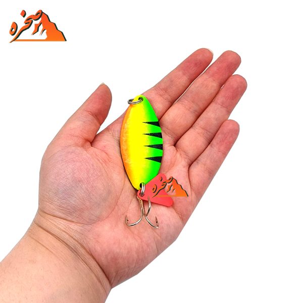 قاشقک ماهیگیری TinTai21 پرچمی وزن 21 گرم - تصویر 2