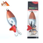 قاشقک ماهیگیری TinTai21 نقره ای قرمز وزن 21 گرم