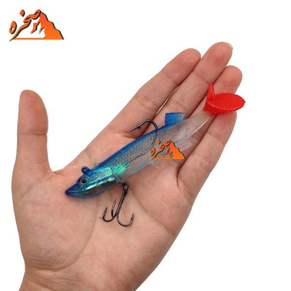 طعمه ژله ای Taixing22 آبی دم قرمز کد 014 - تصویر 2