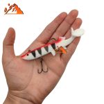 طعمه ژله ای Taixing22 سفید خط دار کد 102 - تصویر 2