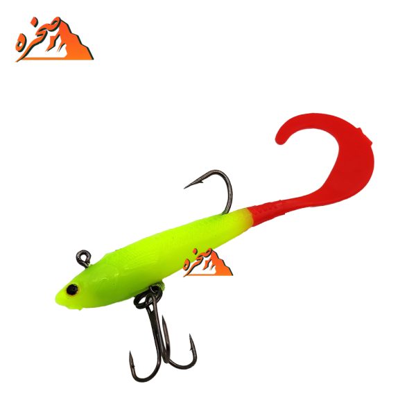 طعمه ژله ای دم داسی Taixing7 زرد دم قرمز - تصویر 3