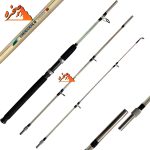 چوب سه تکه ژله ای سیم بکسل دار کروکدیل سایز 2.70 متر