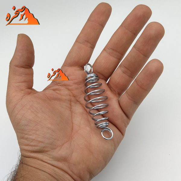 فنر دو سر حلقه ماهیگیری طول 7.5 سانت