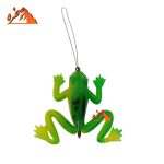 طعمه ماهیگیری قورباغه ژله ای تک قلاب بسته 5 عددی