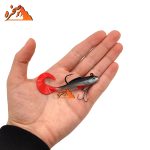 طعمه ماهی ژله ای دم داسی FTK  رنگ دودی - تصویر 2