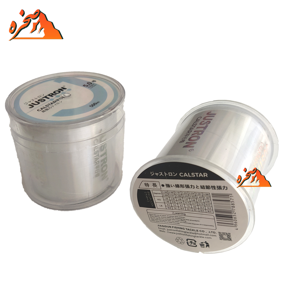 justron-nylon-fishing-line-s-4 نخ نایلون JustRon طول 300 تا 500 متر