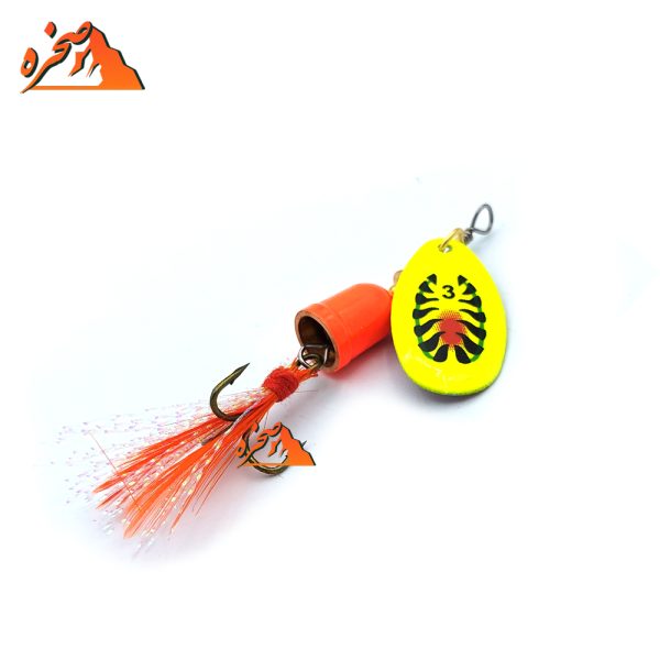 لانسه طرح بلو فاکس فسفری طرح مشکی سایز 3