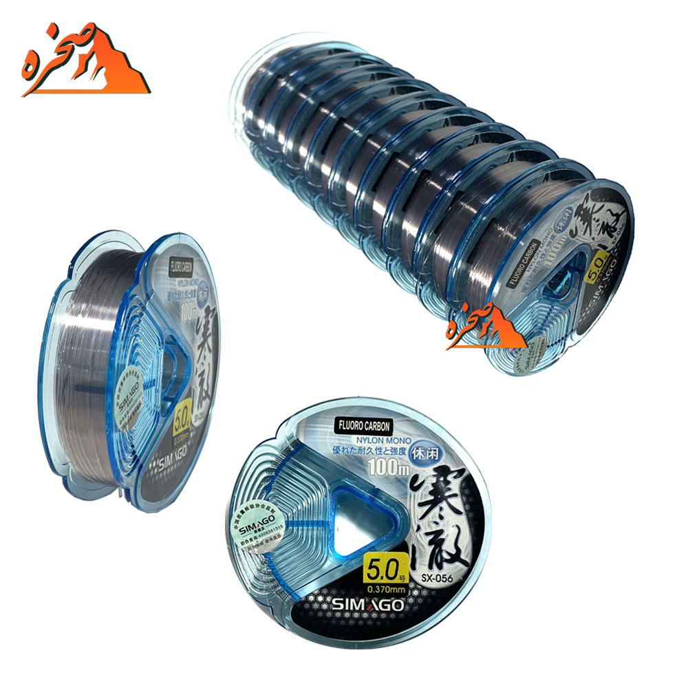 simago-fishing-line-s نخ نایلون Simago به هم متصل طول 100 متر