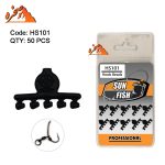 استاپر ساق قلاب Sun Fish مدل HS101 بسته 50 عددی