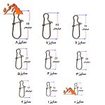 کلیپس Sun Fish مدل SN-101