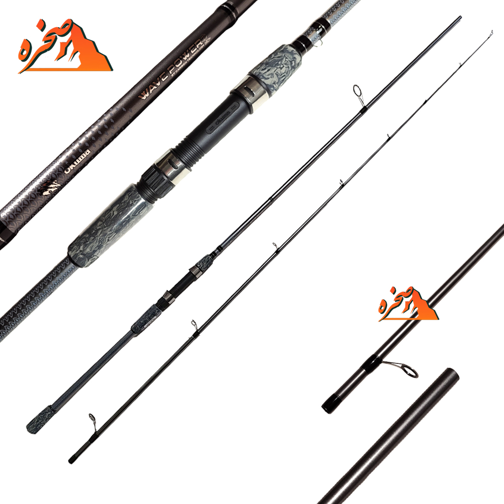 template-sakhre-1 چوب ماهیگیری دو تکه OKUMA WAVE POWER طول 2.70 متر