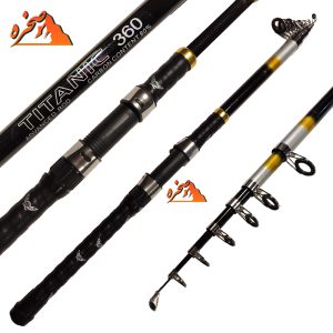 چوب ماهیگیری تلسکوپی TITANIC طول 3.60 متر