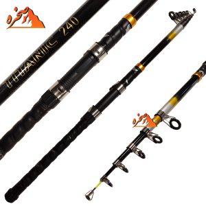 چوب ماهیگیری تلسکوپی TITANIC طول 2.40 متر