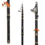 چوب ماهیگیری تلسکوپی کربن FireFox طول 3.60 متر - تصویر 3