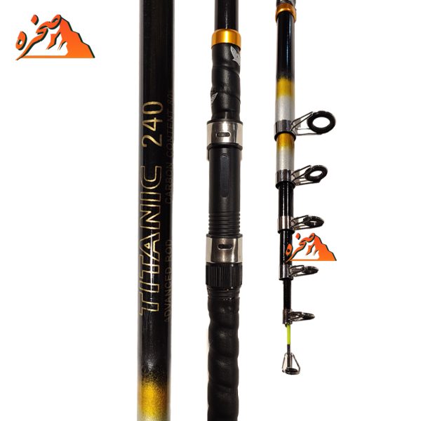 چوب ماهیگیری تلسکوپی TITANIC طول 2.70 متر