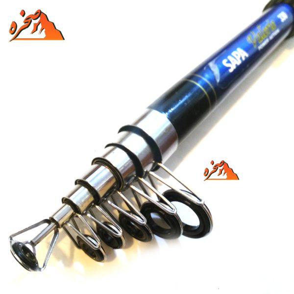 چوب ماهیگیری تلسکوپی فایبرگلاس برند SAPA طول 3.60 - تصویر 2