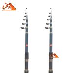 چوب ماهیگیری تلسکوپی فایبرگلاس برند GW اصلی طول 3.60 - تصویر 3
