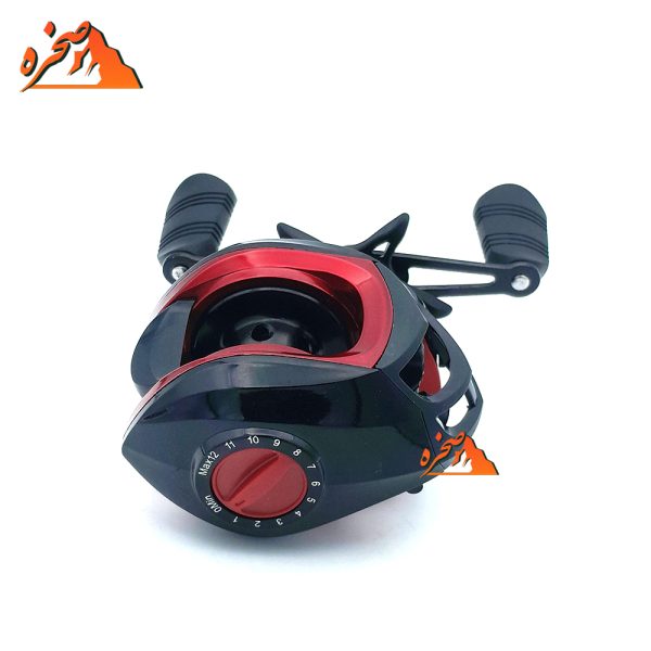 چرخ بیت کستینگ برند YUMOSHI مدل EQ101 دسته چپ رنگ قرمز - تصویر 2