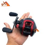 چرخ بیت کستینگ برند YUMOSHI مدل EQ101 دسته چپ رنگ قرمز - تصویر 3