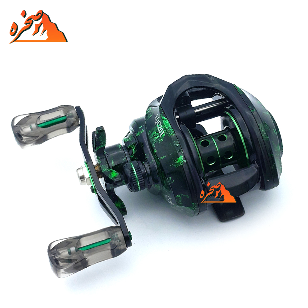 yumoshi-baitcasting-fishing-geer-eqc201-s5 چرخ بیت کستینگ برند YUMOSHI مدل EQC201 دسته چپ