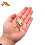 لانسه ماهیگیری FILLEX3 نقره ای خال قرمز سایز 3 - تصویر 2