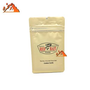پودر طعمه قزل Golden Garlic وزن 100 گرمی برند REDBAIT
