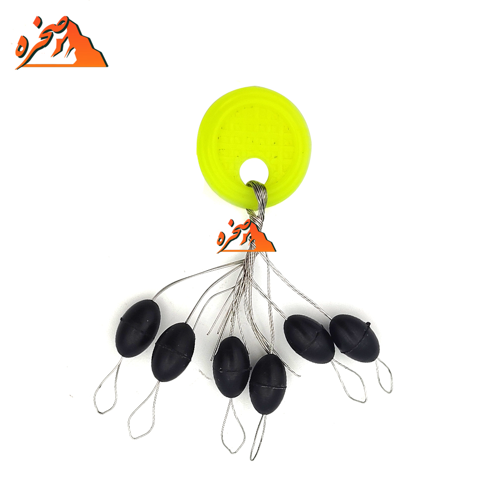 big-carp-stoper-s استاپر نخ ماهیگیری بسته 6 تایی - سایز بزرگ