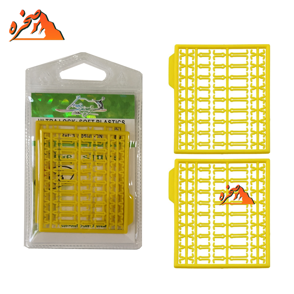 fishing-bite-stoper-s استاپر بويله Five Stars رنگ زرد بسته دو تايي