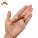 طعمه جیگ ماهیگیری PEROBEROS8 نارنجی طلایی