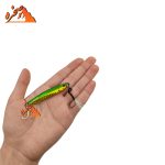 طعمه جیگ ماهیگیری PEROBEROS8 سبز طلایی