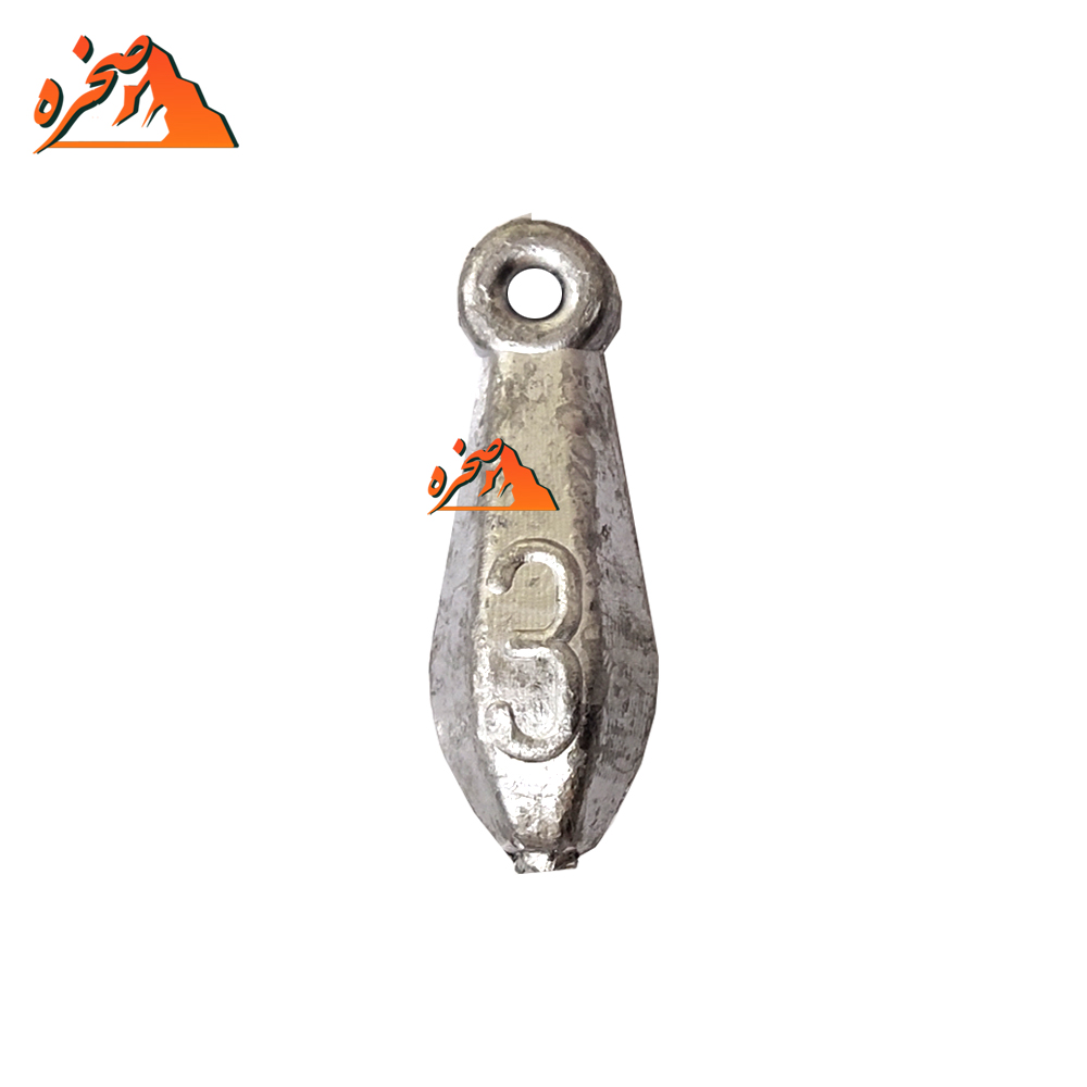 fishing-sorb-100g-s سرب ماهیگیری مدل اشکی سایز 3 وزن 100 گرم