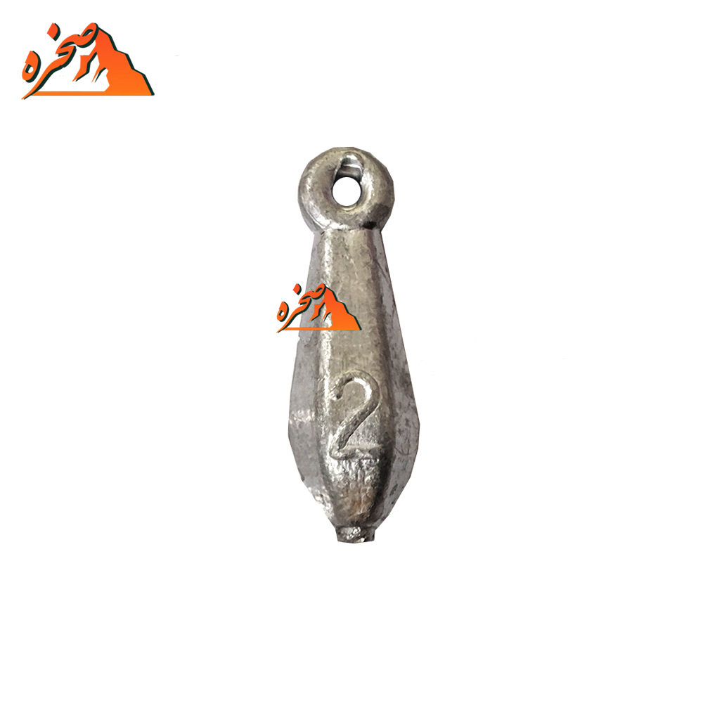 fishing-sorb-75g-2-s سرب ماهیگیری مدل اشکی سایز 2 وزن 75 گرم