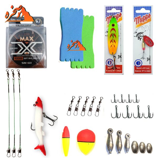 ست لوازم ماهیگیری لانسه کشی کد S106