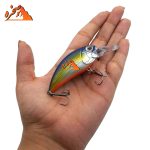 طعمه ماهیگیری کرنک برند BKK کد BC102 نقره ای کمر مشکی وزن 15 گرم طول 7 سانتیمتر - تصویر 2