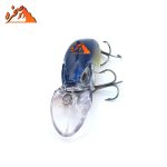 طعمه ماهیگیری کرنک برند BKK کد BC102 نقره ای کمر مشکی وزن 15 گرم طول 7 سانتیمتر - تصویر 3